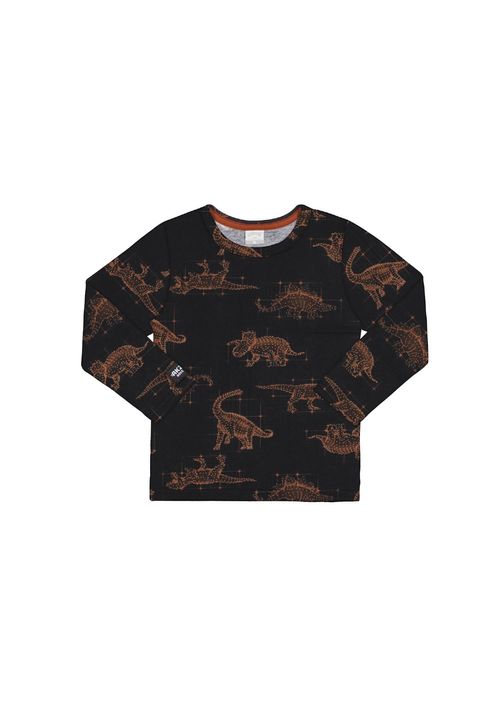 CAMISETA INFANTIL MANGA LONGA - TAMANHO 2 AO 3 # 66179 - LUNENDER ALAKAZOO