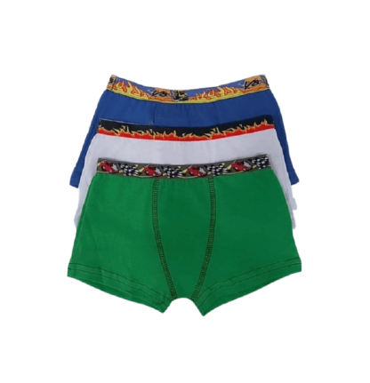 KIT CUECA BOXER - 3 UNIDADES - TAMANHO PP AO GG # 1519 - RELUZ