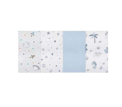 PANINHO DE BOCA KARINHO - 20CMX20CM - 4 UNIDADES # 49090 - PAPI