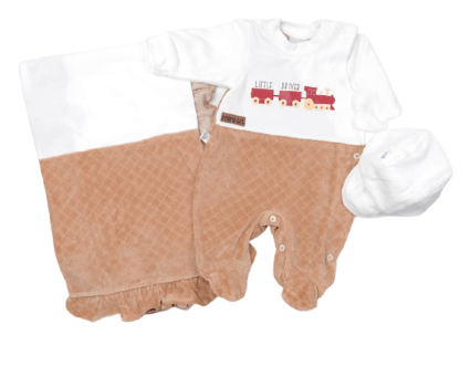SAÍDA DE MATERNIDADE - 3 PEÇAS - TAMANHO P# 5251 - FEROZ BABY