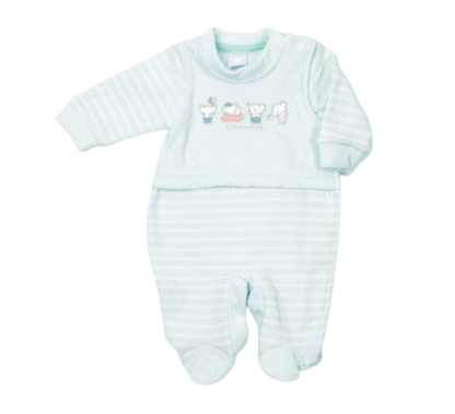 MACACÃO LONGO - TAMANHO RN AO M # 4053 - FEROZ BABY