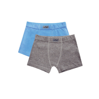 KIT CUECA BOXER - 2 UNIDADES - TAMANHO 4 AO 10 # 0622C - LUNA