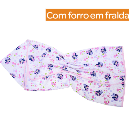 TOALHA FELPA COM FORRO - DISNEY - 70CMX90CM # 3869 - MINASREY
