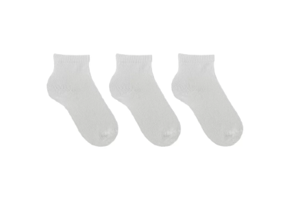 MEIA BÁSICA KIDS - 3 PARES - TAMANHO P AO G # T06024 - TRIFIL