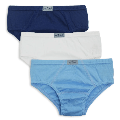 KIT CUECA SLIP - 3 UNIDADES - TAMANHO 4 AO 10 # 0050N - LUNA