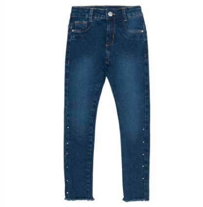 CALÇA JEANS - FEMININO - TAMANHO 10 AO 16 # 1104029 - CLUBE DO DOCE