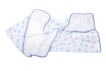TOALHA DE BANHO ESTAMPADA - ALVINHA - 70CMX90CM # 3598 - MINASREY