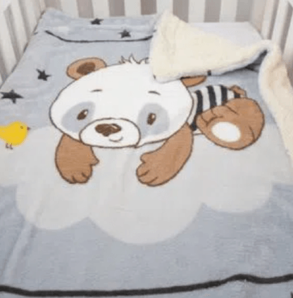 COBERTOR CARNEIRINHO DUPLA FACE - BABY JOY # 260061 - INCOMFRAL