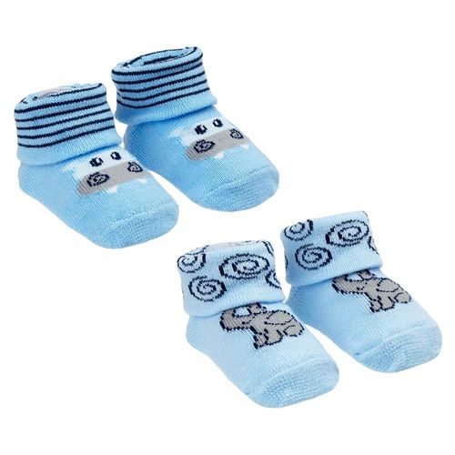 KIT MEIA  -  2 PARES - TAMANHO RN # 0300030/31M - PIMPOLHO