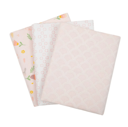 KIT CUEIRO FLANELADO COMPOSÊ - 80X60CM - 3 UNIDADES # 440116 - PAPI