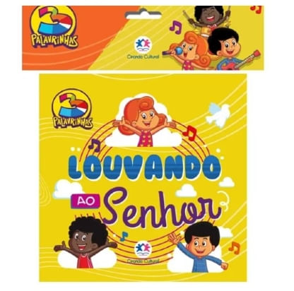 LIVRO 3 PALAVRINHAS - LOUVANDO AO SENHOR # 92513 - CIRANDA CULTURAL