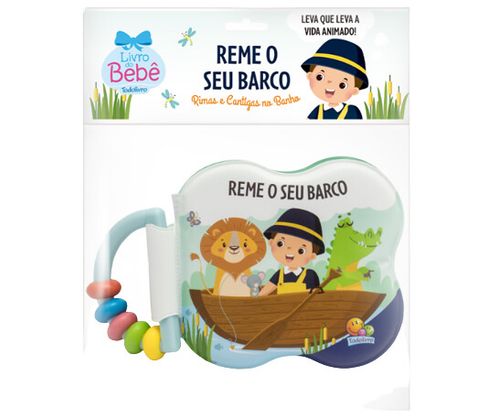 LIVRO DE BANHO - RIMAS E CANTIGAS NO BANHO REME SEU BARCO # 174167 - TODOLIVRO