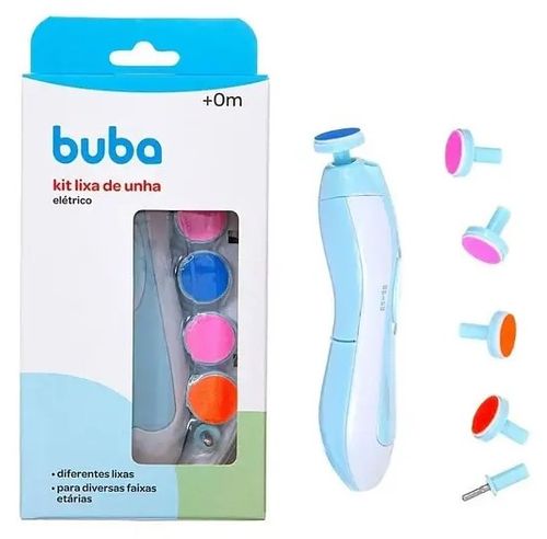 KIT DE LIXAS DE UNHA ELETRICO # 13777 - BUBA