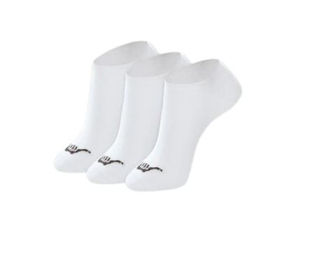KIT MEIA INVISÍVEL HANG LOOSE - 3 PARES -TAMANHO 34 AO 44 # HL2.02 - MASH IND
