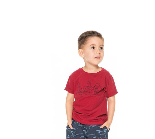 CAMISETA PRIMEIROS PASSOS - TAMANHO 1 AO 3 # 10437 - SBA