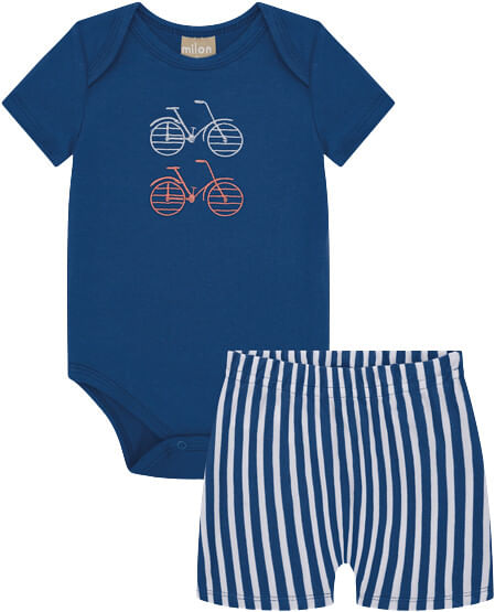 CONJUNTO MASCULINO - TAMANHO P AO GG # 15032 - MILON