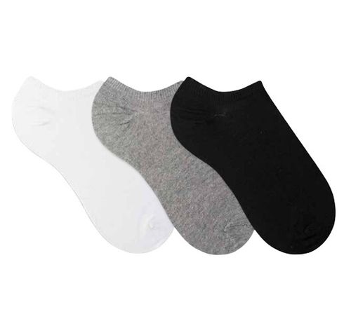 KIT MEIA MICRO INVISÍVEL - 3 PARES - TAMANHO 38 AO 42 # KT.07050.MA - RIKAM