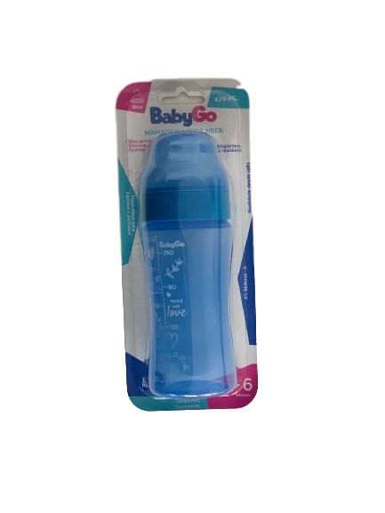 MAMADEIRA WINDE NECK  - 270ML # 03773/03774 - DERMIWIL BABY GO