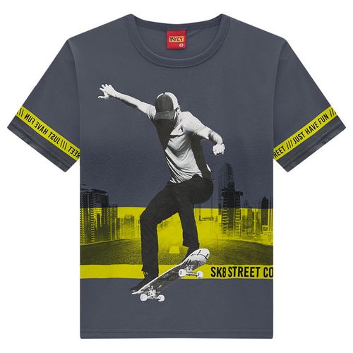 CAMISETA - MASCULINO - TAMANHO 4 AO 8 # 112186 - KYLY