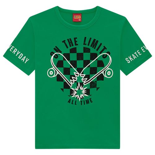 CAMISETA -  MASCULINO - TAMANHO 10 AO 16 # 112187 - KYLY