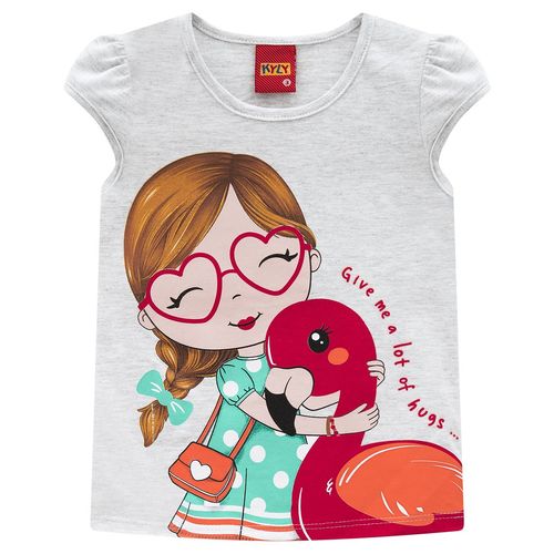 BLUSA INFANTIL - FEMININO - TAMANHO 4 AO 8 # 112046 - KYLY