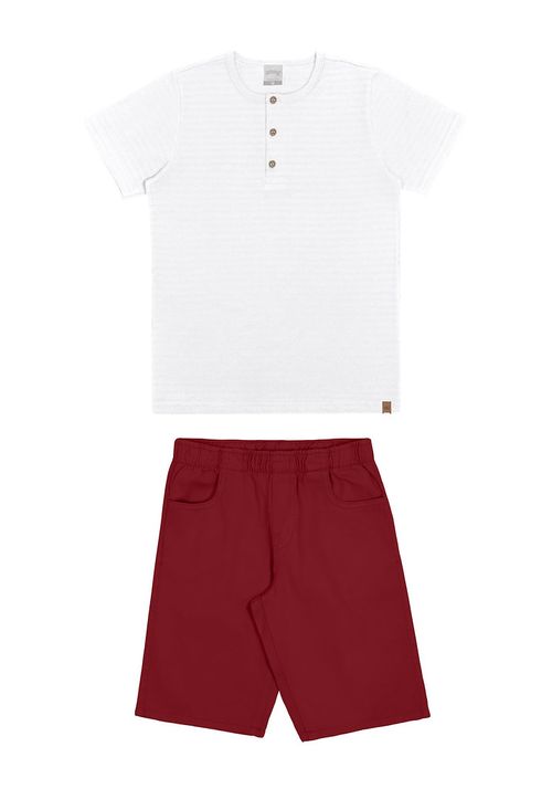 CONJUNTO INFANTIL - MASCULINO - TAMANHO 4 AO 10 # 39749 - LUNENDER ALAKAZOO