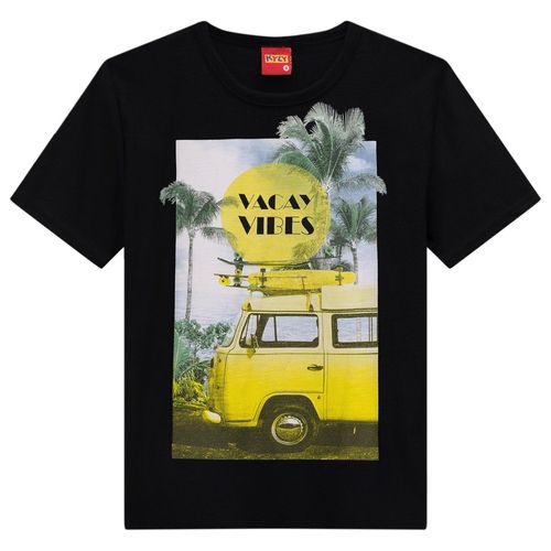 CAMISETA INFANTIL -  MASCULINA -  TAMANHO 10 AO 16 #112184 - KYLY