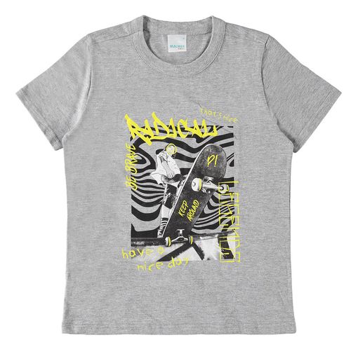 CAMISETA INFANTIL- MASCULINO - TAMANHO 4 AO 8 # 1000109114 - MALWEE