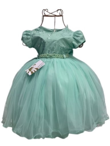 VESTIDO DE FESTA - INFANTIL -  TAMANHO 1 AO 3 # 2345 - MENINA BONITA