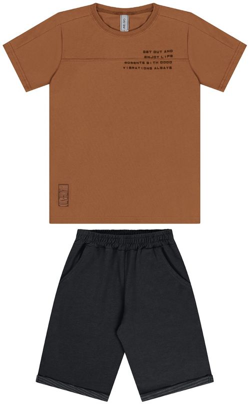 CONJUNTO JUVENIL - MASCULINO - TAMANHO 12 AO 18 # 25190 - ANGERÔ