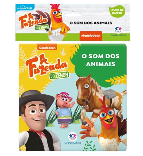 LIVRO A FAZENDA DO ZENON - O SOM DOS ANIMAIS # 92520 - CIRANDA CULTURAL
