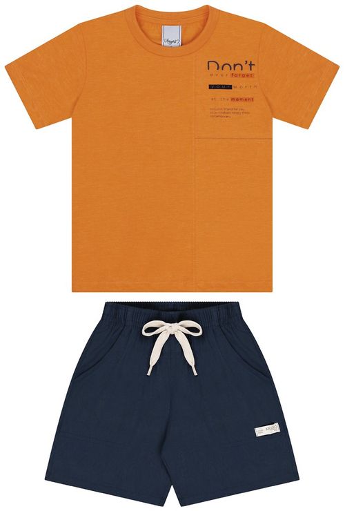 CONJUNTO INFANTIL - MASCULINO - TAMANHO 4 AO 8 # 28521 - ANGERÔ