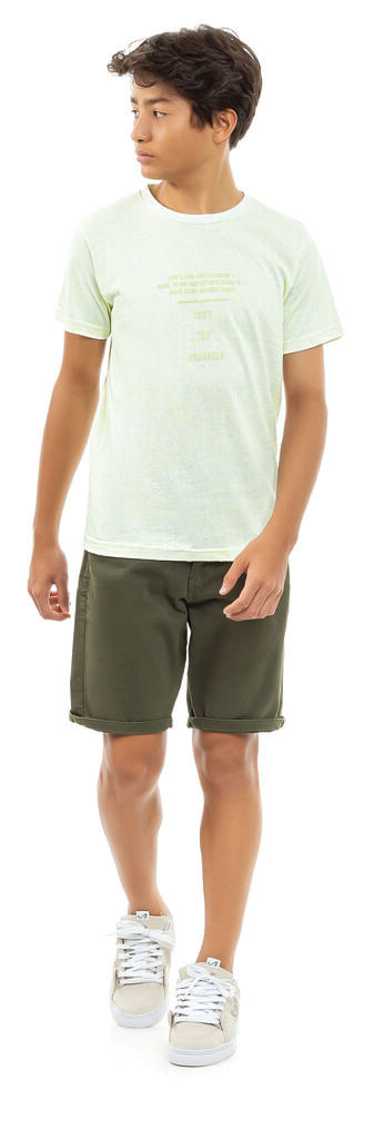 CAMISETA JUVENIL - MASCULINO - TAMANHO 12 AO 18 # 25184 - ANGERÔ