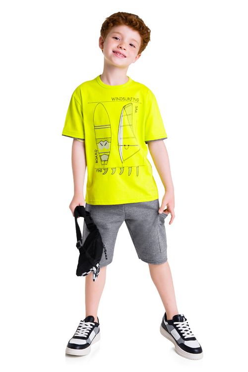 CONJUNTO INFANTIL - MASCULINO - TAMANHO 4 AO 8 # 112210 - KYLY