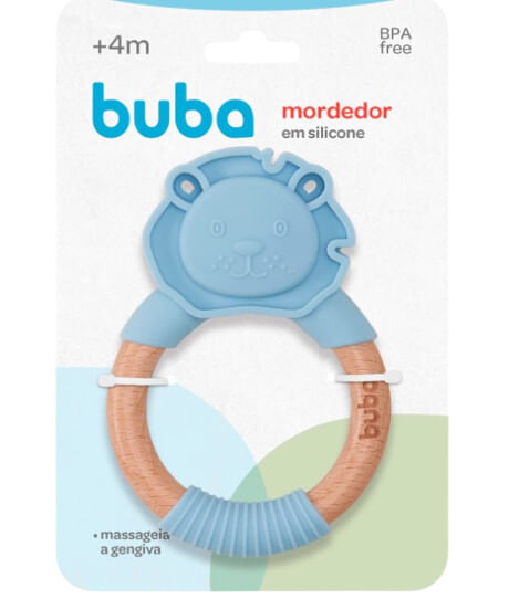 MORDEDOR EM SILICONE - LEÃO # 15648 - BUBA