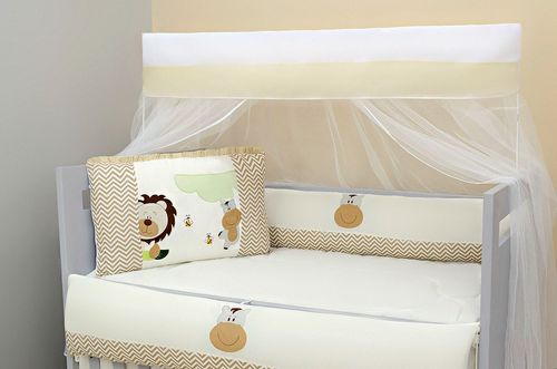 KIT BERÇO BABY FLORESTA - 10 PEÇAS # B78260 - BALU BABY