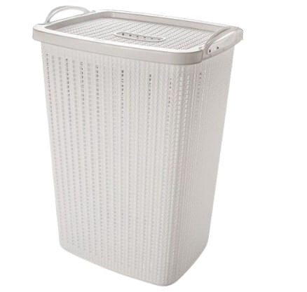 CESTO DE ROUPAS TRAMA BABY # 8653 - PLASUTIL