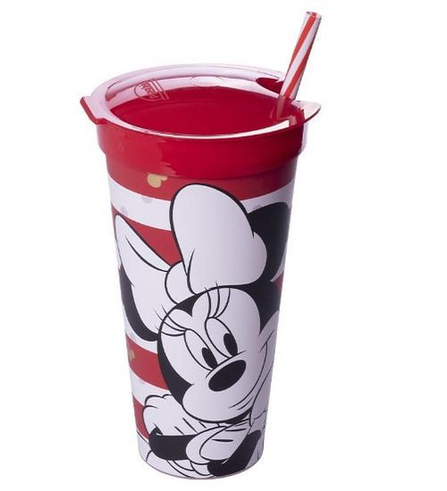 COPO 2 EM1 MINNIE VERMELHA 540ML #  9077 - PLASUTIL