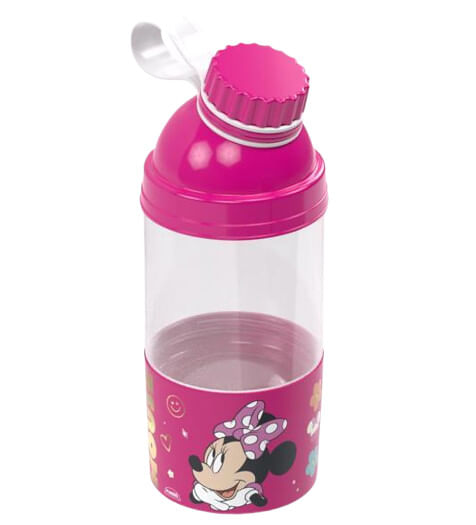 GARRAFA COMPARTIMENTO - MINNIE - 360ML # 13362 - PLASUTIL