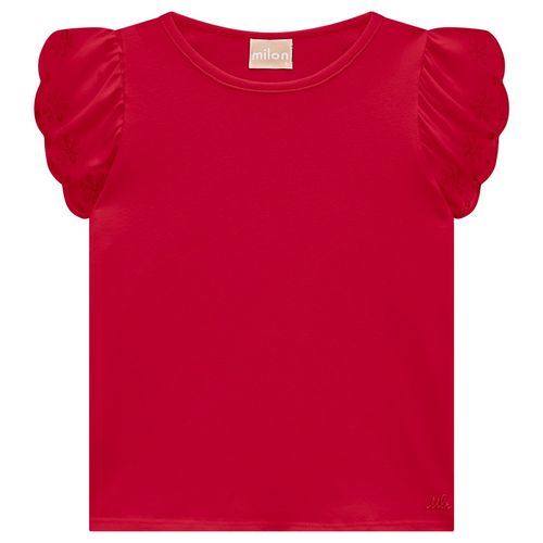 BLUSA INFANTIL - FEMININO - TAMANHO 4 AO 8 # 15224 - MILON