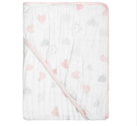 TOALHA BANHO SOFT COM CAPUZ - 80x80CM  # 1920 - PAPI