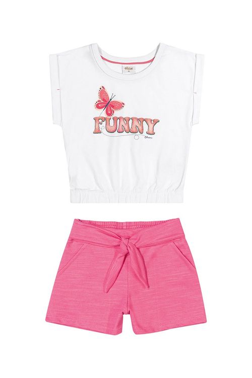 CONJUNTO INFANTIL - FEMININO - TAMANHO 4 AO 8 # 231853 - ELIAN
