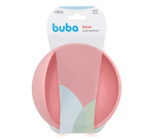 BOWL EM SILICONE COM VENTOSA # 15634  - BUBA