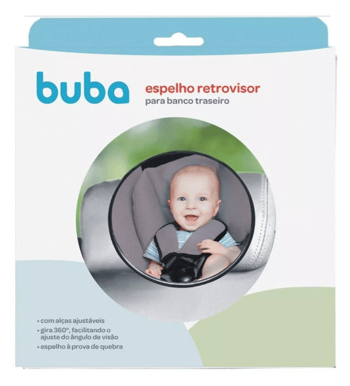 ESPELHO RETROVISOR PARA BANCO TRASEIRO # 13242 - BUBA