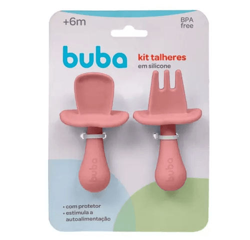 KIT TALHERES EM SILICONE # 15817 - BUBA