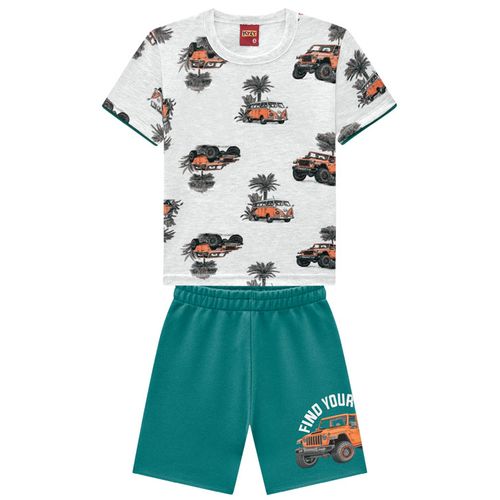 CONJUNTO INFANTIL - MASCULINO - TAMANHO 4 AO 8 # 112677 - KYLY
