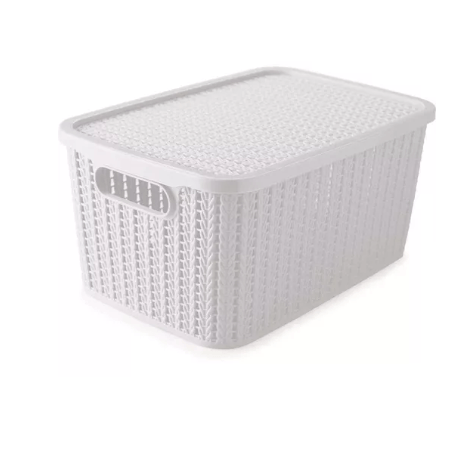 CAIXA ORGANIZADORA TRAMA BABY# 8648 - PLASUTIL