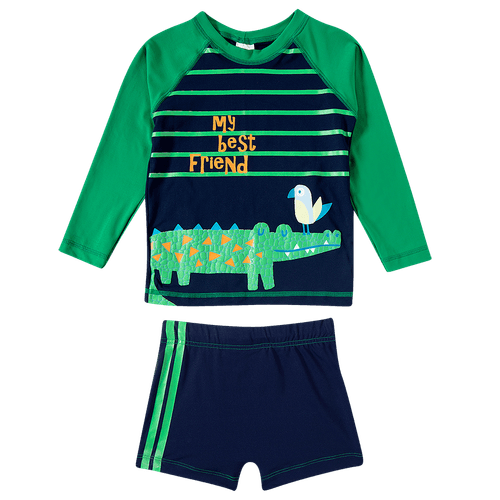 CONJUNTO PRAIA KIDS - TAMANHO 4 AO 10 # 34451124  - TIP TOP