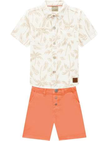 CONJUNTO INFANTIL - MASCULINO - TAMANHO 4 AO 8 # 15476 - MILON