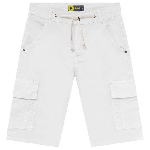 BERMUDA JUVENIL - MASCULINO - TAMANHO 10 AO 16 # 81730 - LEMON